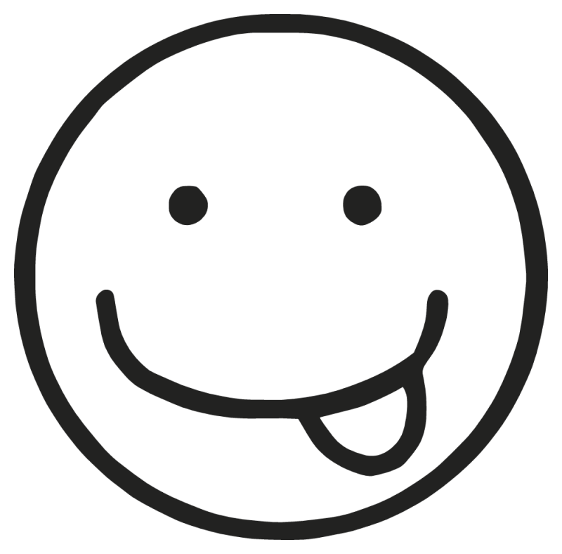 Smile Tire Langue Ref 348 Autocollants Stickers Smile Tire Langue Ref 348 Autocollants Stickers