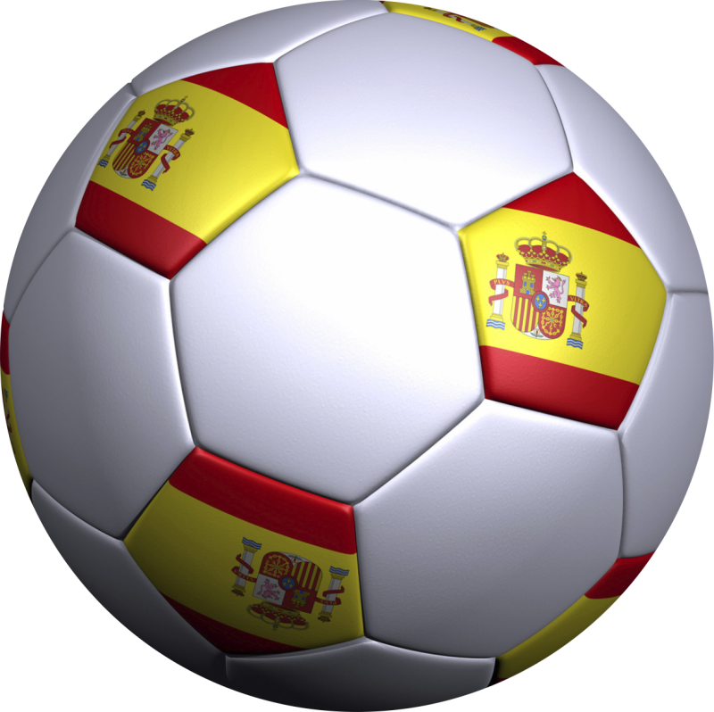 Sticker ballon foot espagne | Autocollants-Stickers