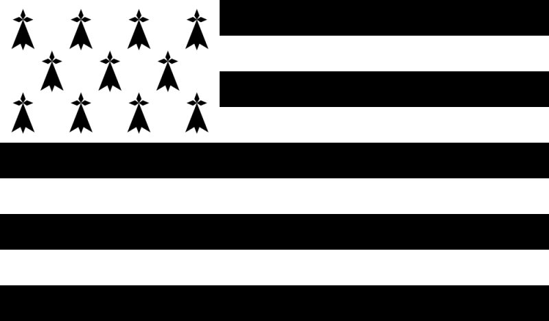 Autocollant Sticker Drapeau Bretagne Triskèle Logo 149 - Neuf Marque Zundapp