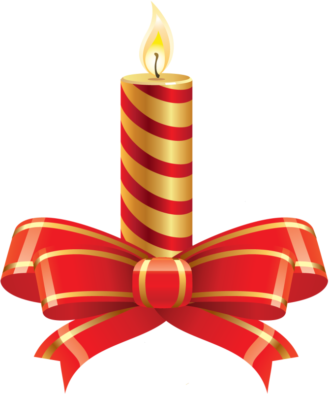 Deco Noel Bougie Ref D7102 Autocollants Stickers
