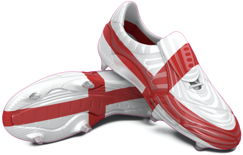 Autocollant Chaussure Foot Angleterre | Autocollants Stickers Autocollant Chaussure Foot Algerie | MPA Déco