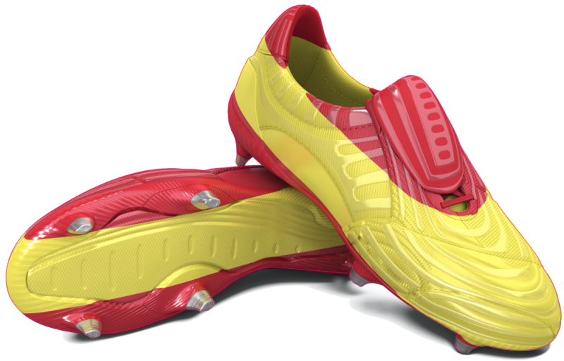Autocollant Chaussure Foot Espagne | Autocollants Stickers Autocollant Chaussure Foot Algerie | MPA Déco
