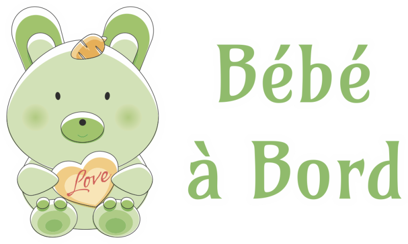 Autocollant "Bébé à Bord" Avec Bébé Porcinet (Winnie L'Ourson) - Dimensions 14 Cm - Vinyle Haute Qualité, Pour Vitre Ou Carrosserie - 1