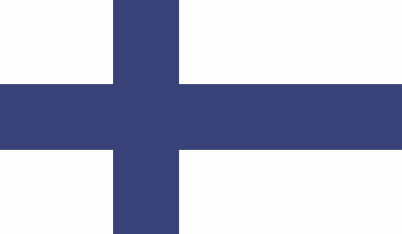 Autocollant Drapeau Finlande 1 Ref D95 Autocollants Stickers