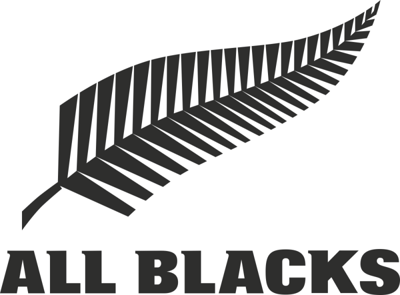 Sticker Rugby Logo All Blacks | Autocollants-Stickers