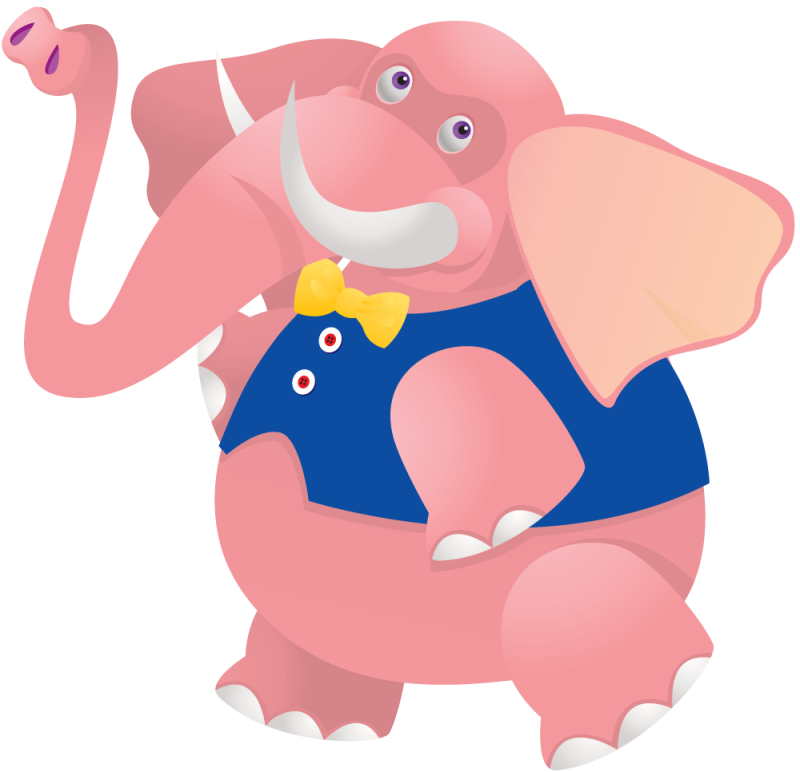 stickers elephant 2 pour enfants