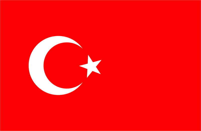 Autocollant Drapeau Turquie | Autocollants-Stickers